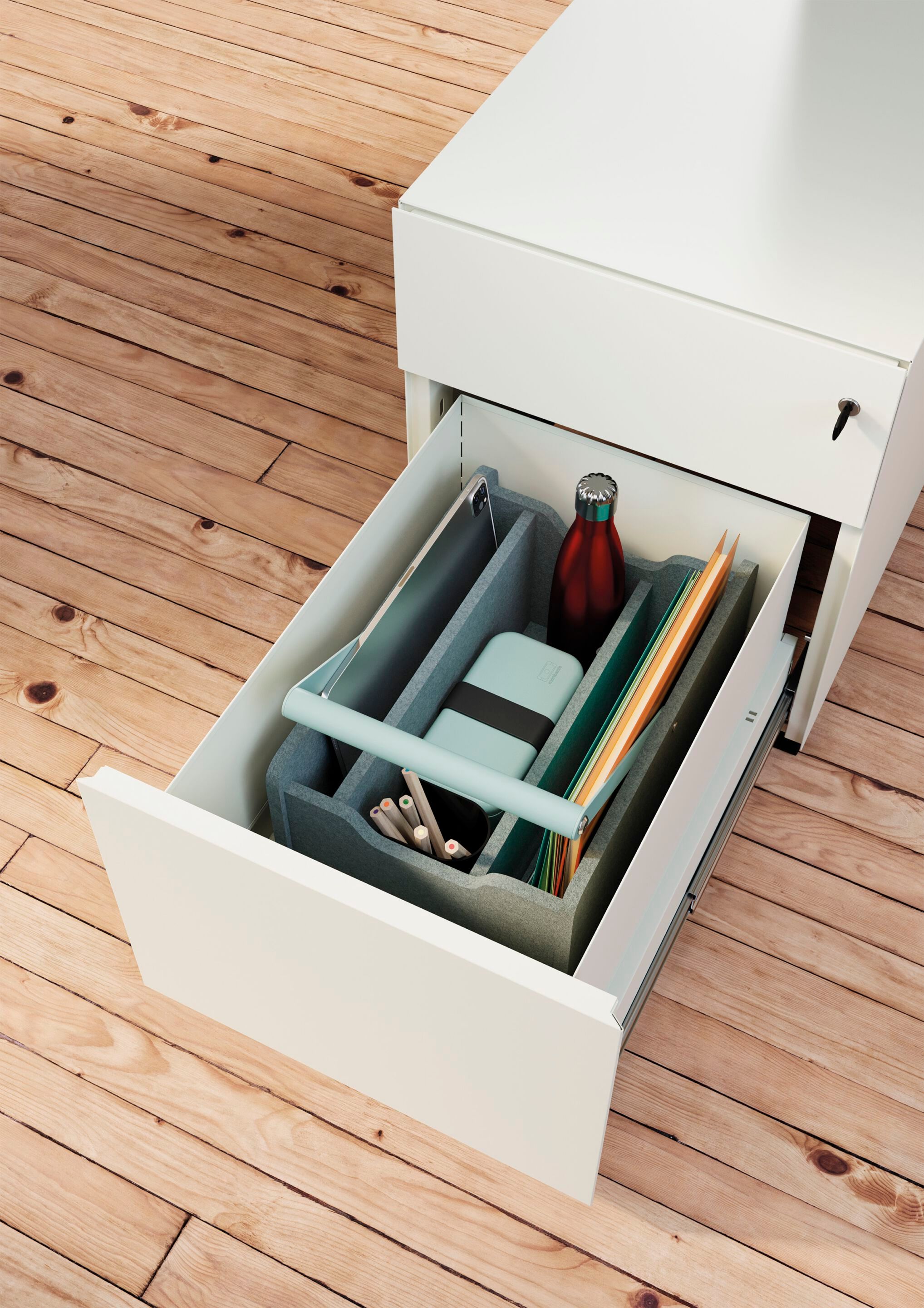 Лоток для бумаги из переработанного ПЭТ Manade BASKET ARCH-00020922 - Вид №2