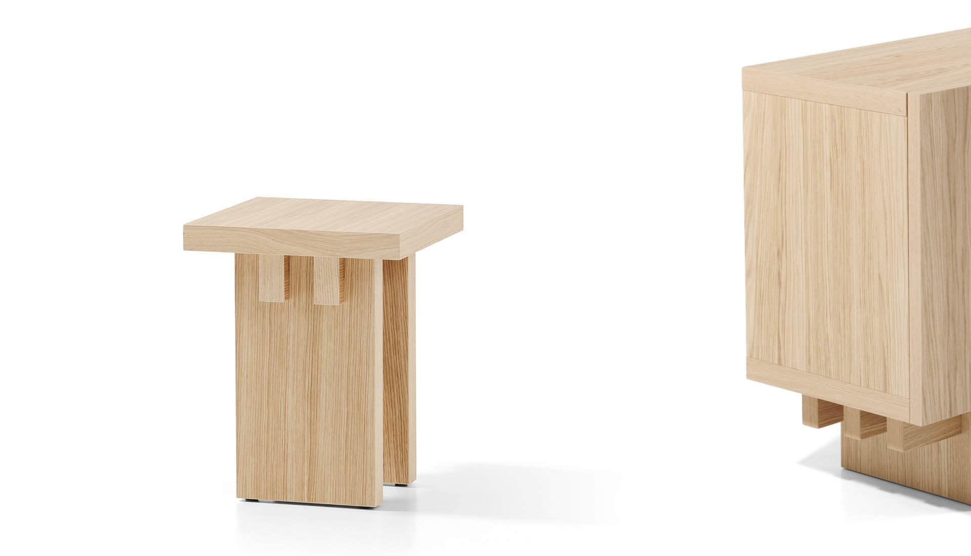 Табурет из шпона True Design Essence ARCH-00127991 - Вид №5