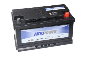 15988322 Аккумуляторная батарея 6СТ80з низкий 315х175х175 580 406 074 A80-LB4 Autopower