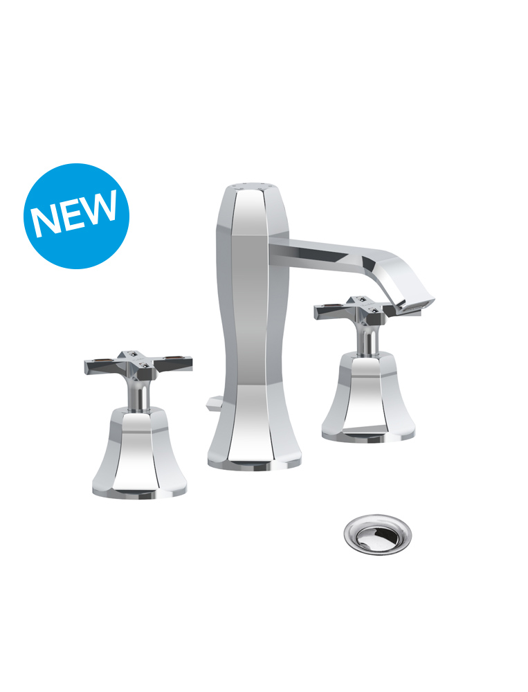 1805/4/A Bellosta Rubinetterie БАТАРЕЯ СРЕДНИЙ БАТАРЕЯ ТРИ ОТВЕРСТИЯ C / SWAROVSKI Stresa