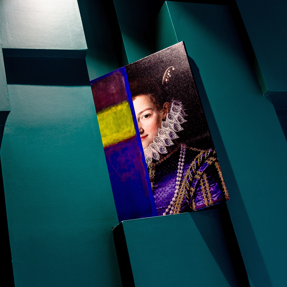 30101910 Арт-портрет «Кристина» (холст, галерейная натяжка) Object Desire  - Вид №8