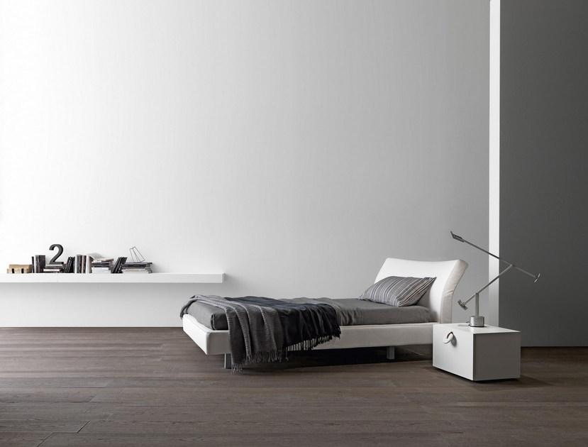 Presotto Односпальная кожаная кровать с обивкой Reflex | letto sun-id-1405233 - Вид №1