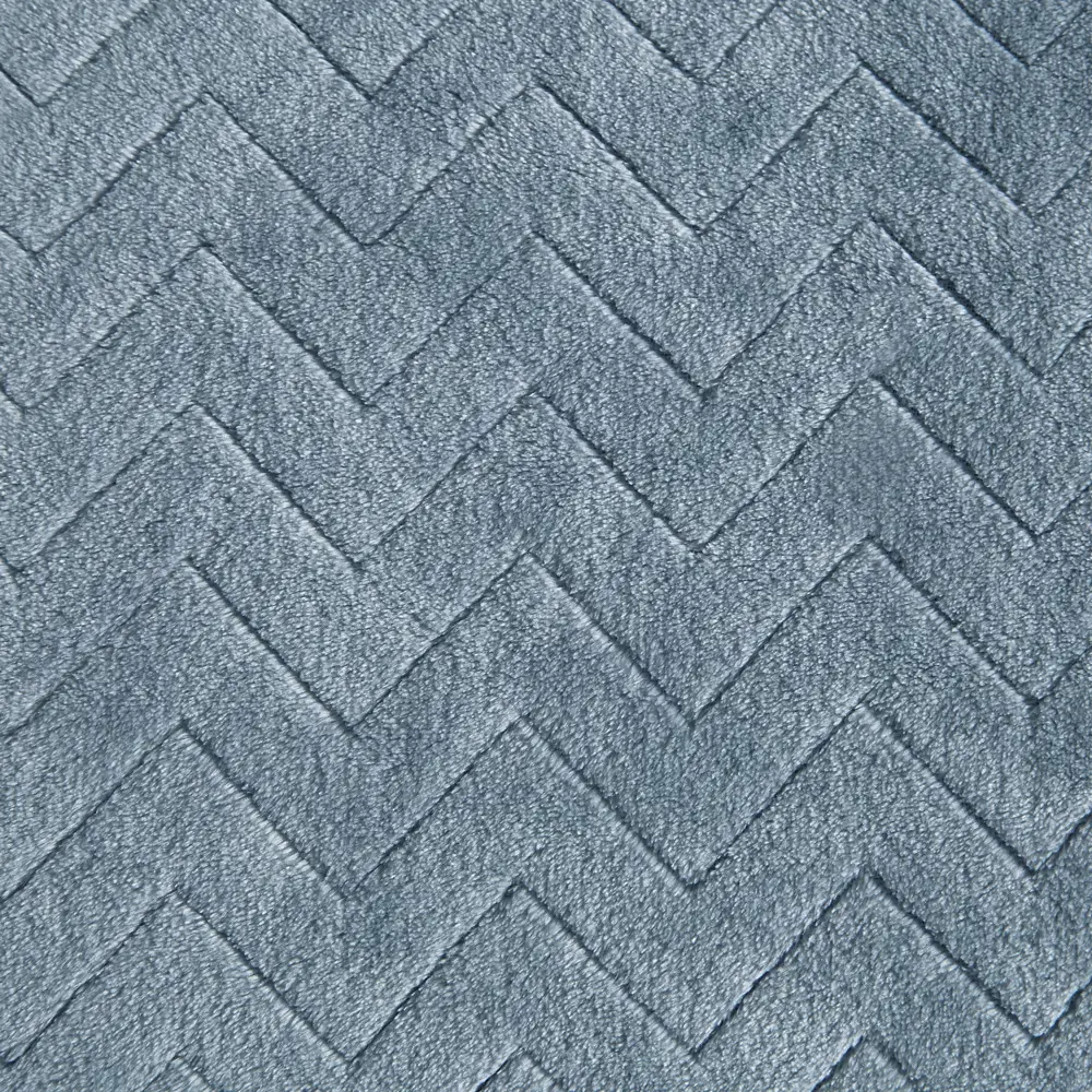 Плед Kazan 140x200 см велсофт цвет серо-синий СТОЛИЦА ТЕКСТИЛЯ STLM-2204899 - Вид №1