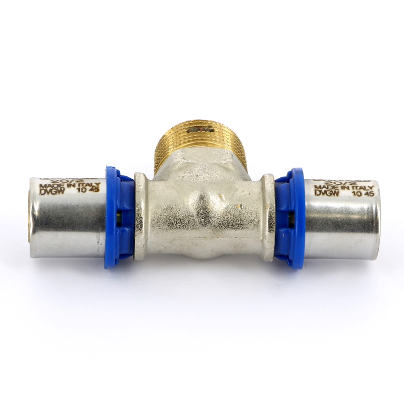 Тройник пресс-Н EMMETI 20х3/4"х20 28101415 - Вид №3