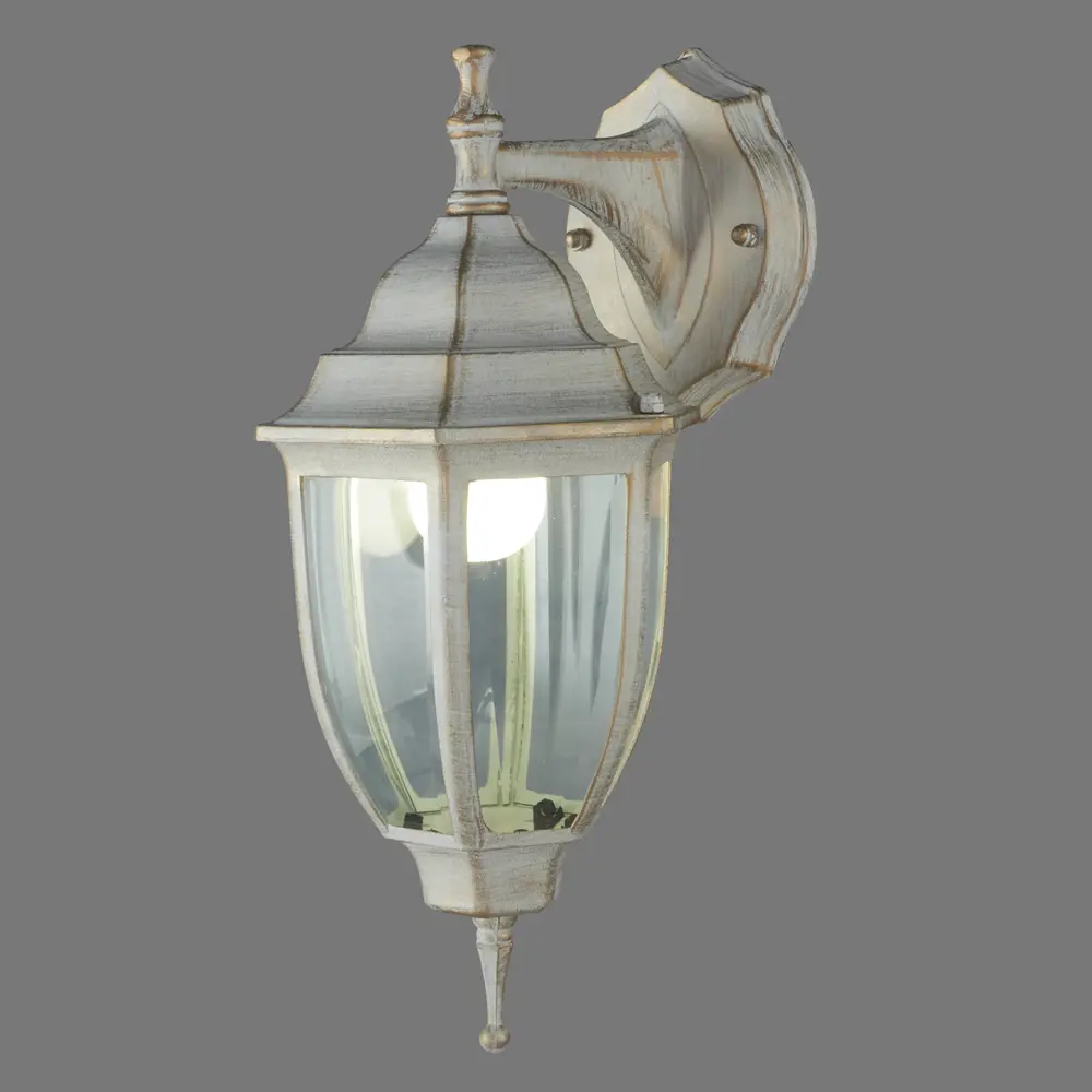 Светильник уличный настенный Pegasus 60 Вт IP44 цвет белый/золотой Arte Lamp STLM-2112802 - Вид №2