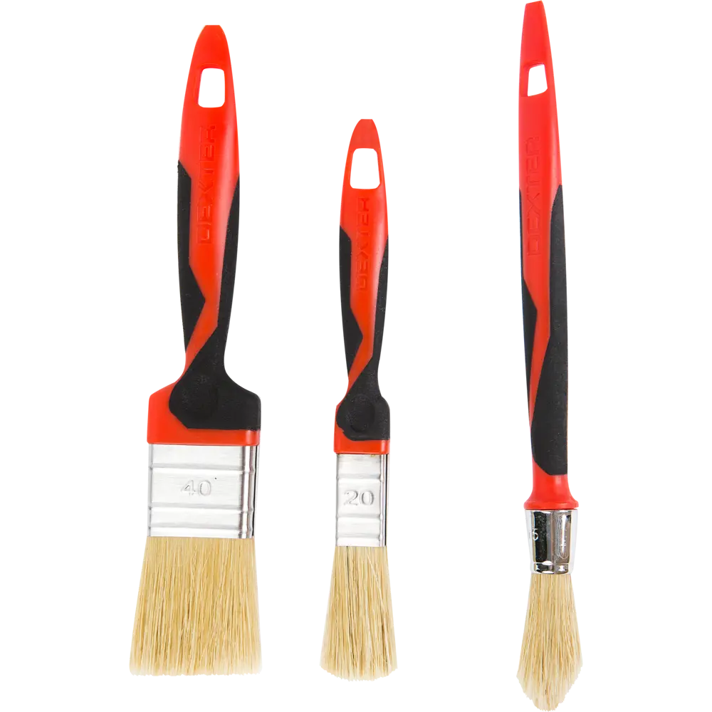 Набор кистей для эмалей Dexter, 3 шт. 17187300 STLM-2131563 