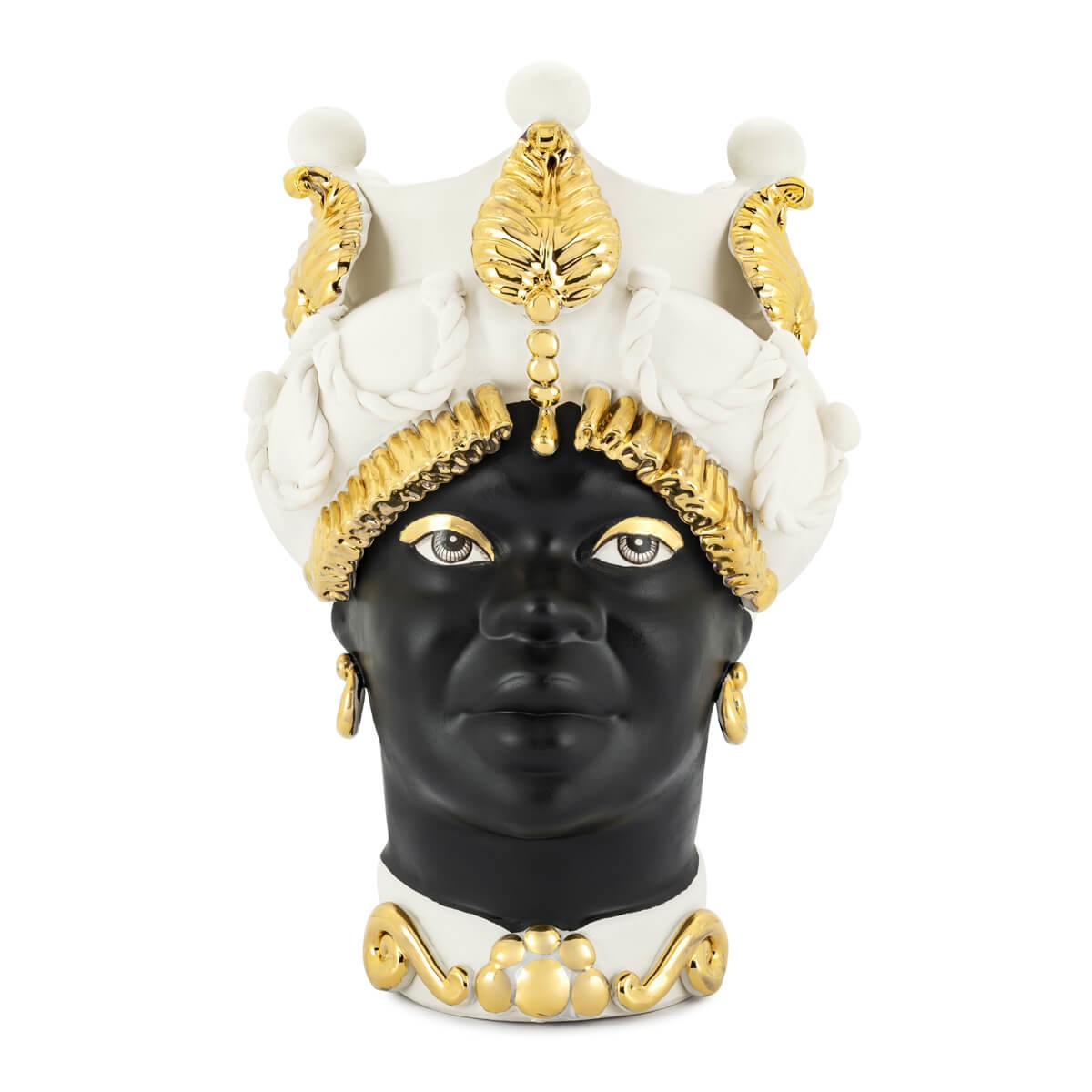 200945-10 ABHIKA ВАЗА MORO LADY BAROQUE WHITE  - Вид №3