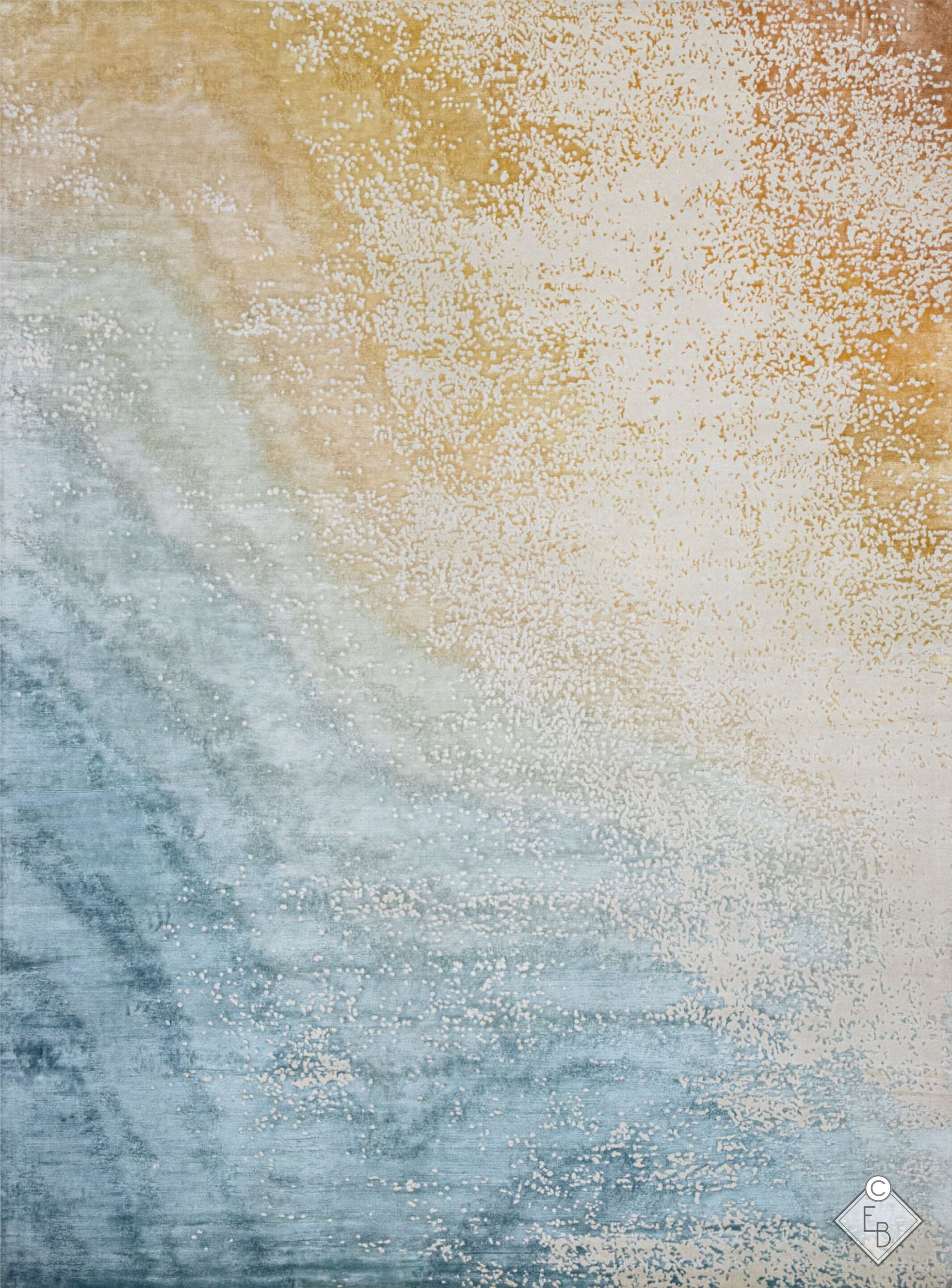 Прямоугольный ковер из бамбукового шелка и шерсти Edition Bougainville Chromatic ARCH-00081343 - Вид №2