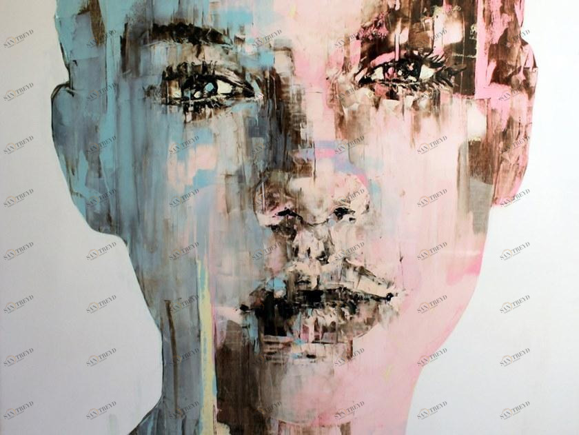 MOMENTI Авторский художественный принт Crazy home paintings Mg-026