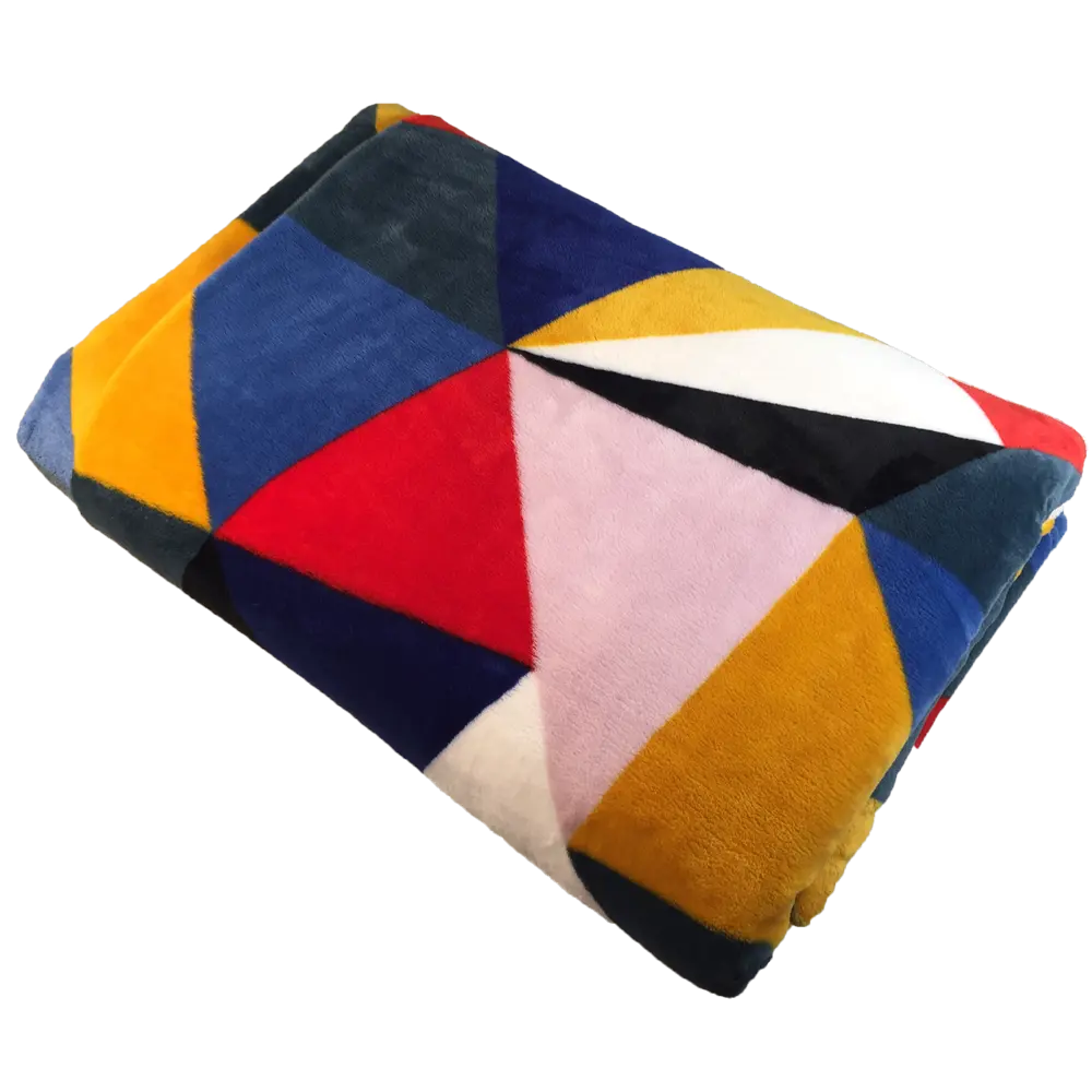 Плед «Калейдоскоп» 200x220 см микрофибра цвет мультиколор BELEZZA STLM-2178486 - Вид №1