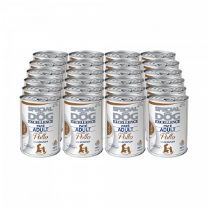 ПР0059876*24 Корм для собак EXCELLENCE Pate курица банка 400г (упаковка - 24 шт) SPECIAL DOG