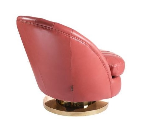 Кресло круглое красное Chicago UNICO ДИЗАЙНЕРСКИЕ 248835 Красный  - Вид №2