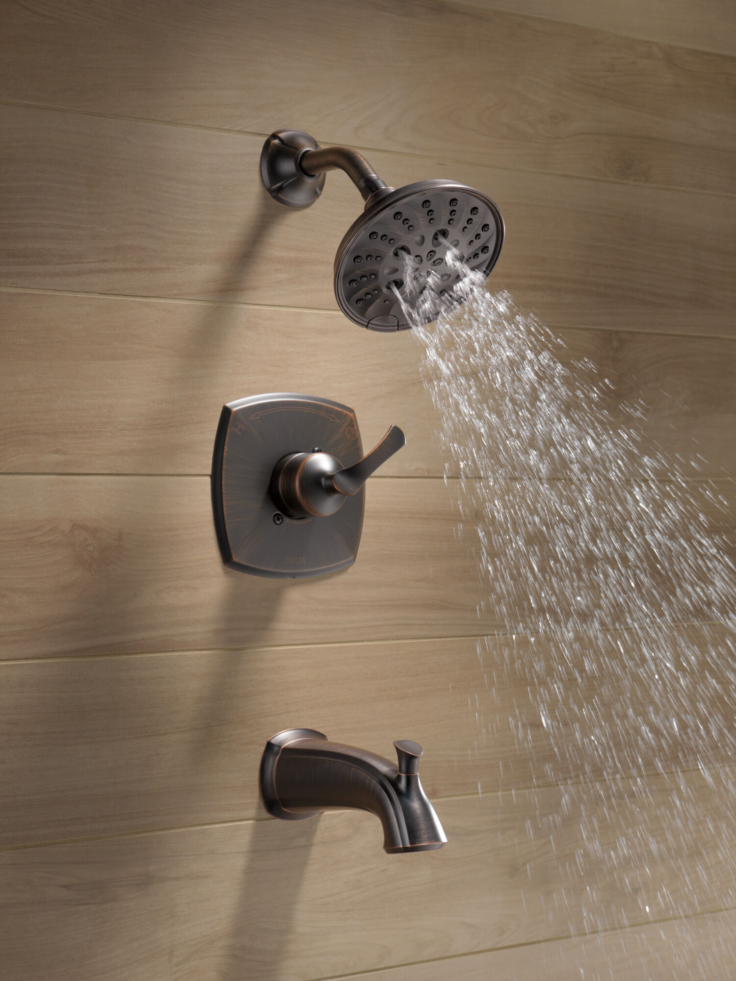 144748-RB Для ванны и душа Monitor® серии 14 Delta Faucet Sandover Венецианская бронза  - Вид №3