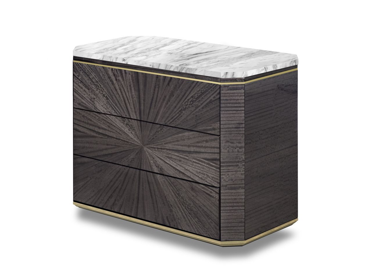 Деревянная тумбочка с ящиками Hurtado EMERALD ARCH-00095269 - Вид №7