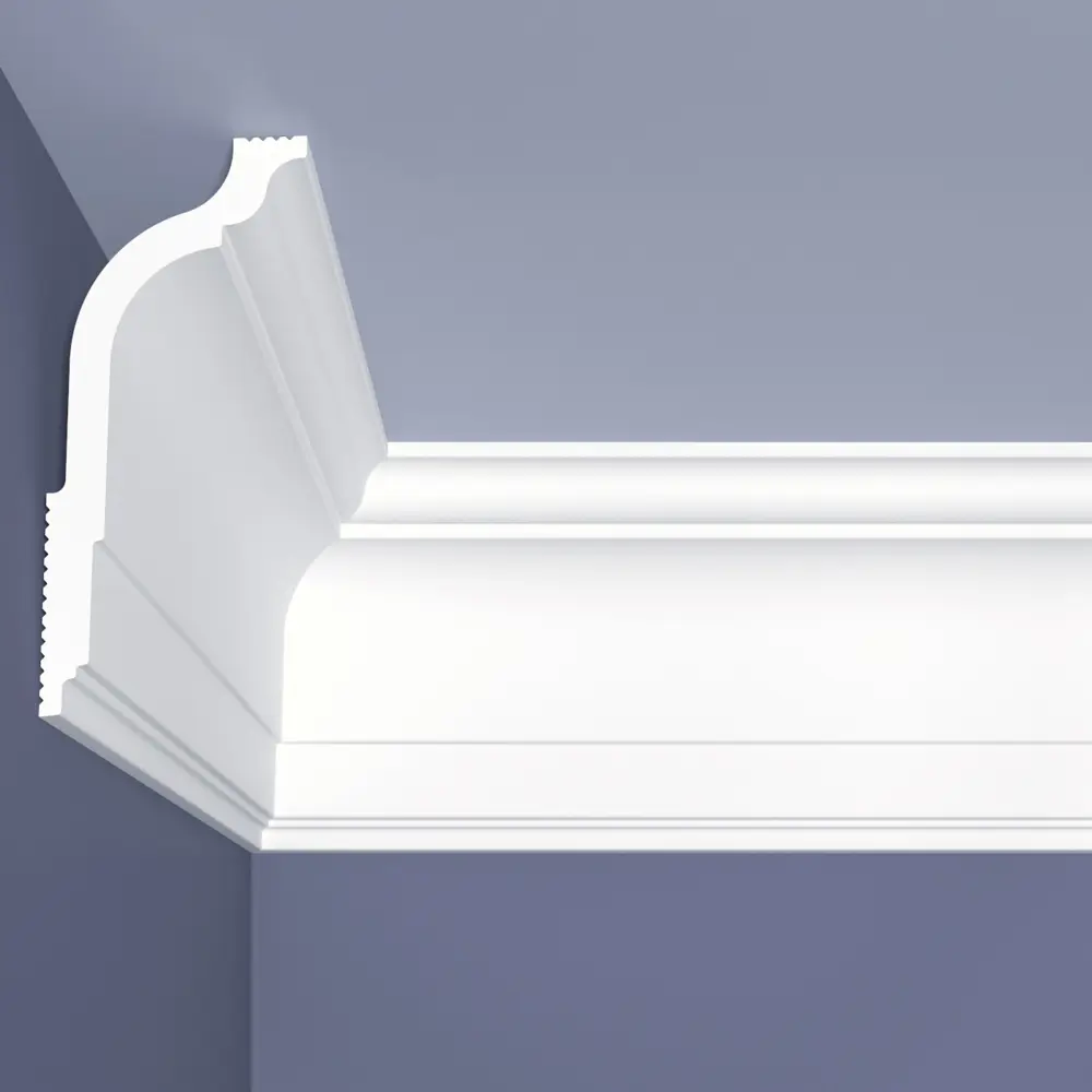Плинтус потолочный BELLO DECO с каналом для подсветки 87957235 STLM-1441669