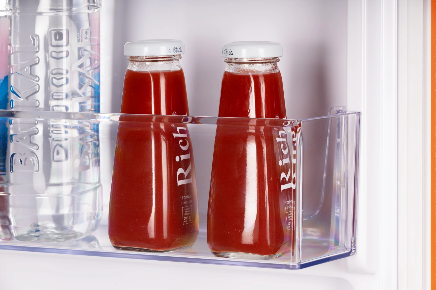 9293986 Холодильник с морозильником   NORD NRB 152 Or оранжевый STDN-0141814 - Вид №7