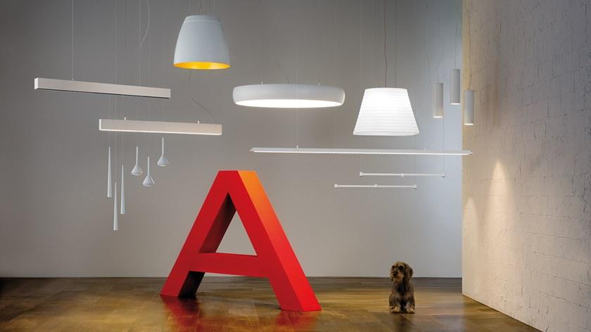 Arkoslight Алюминиевый подвесной светильник прямого света в современном стиле Black foster suspension sun-id-1465907 - Вид №13
