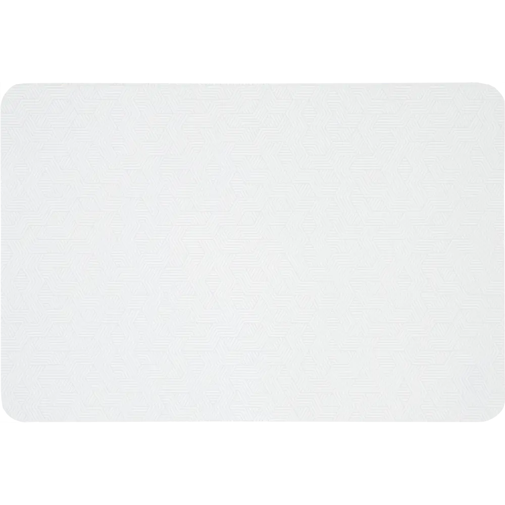 Салфетка-скатерть Бельцер 60x90 см прямоугольная ПВХ цвет белый/серый 84841760 STLM-2090000 Santreyd  - Вид №1