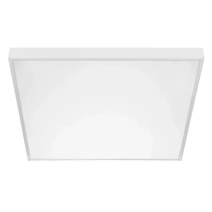 Светильник потолочный светодиодный Wolta Pro ДВО12 16.5 м² 588х588 мм теплый белый свет, цвет белый