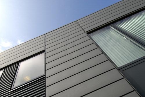 VMZINC Вентилируемый фасад из титан-цинка с ламелями sun-id-1390022 - Вид №17