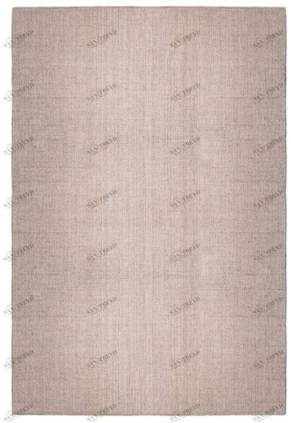 G.T.DESIGN Однотонный прямоугольный коврик ручной работы из растительных волокон Coconutrug sun-id-1513661