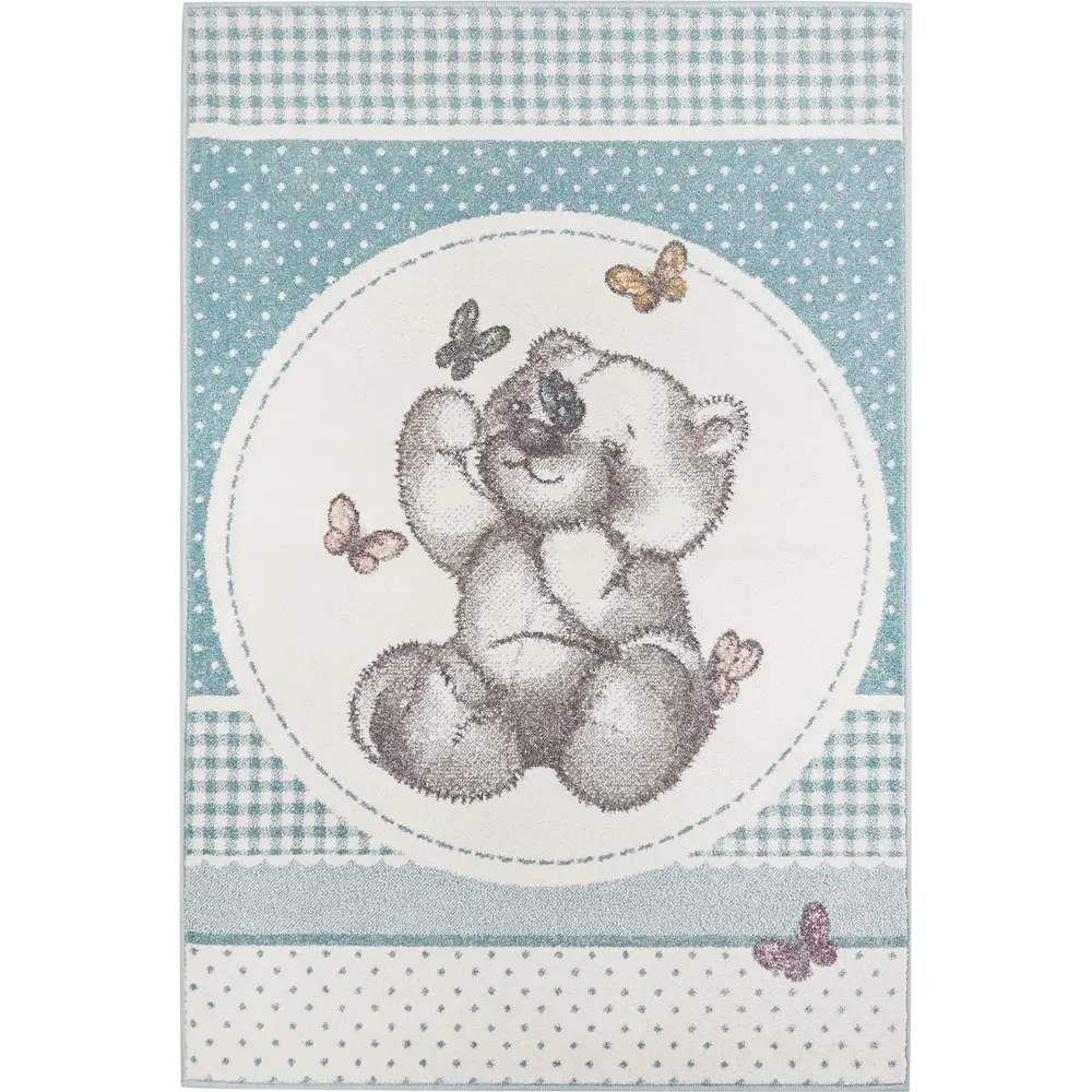 Ковер полипропилен Art kids LM06 100x150 см цвет синий MERINOS STLM-2129701