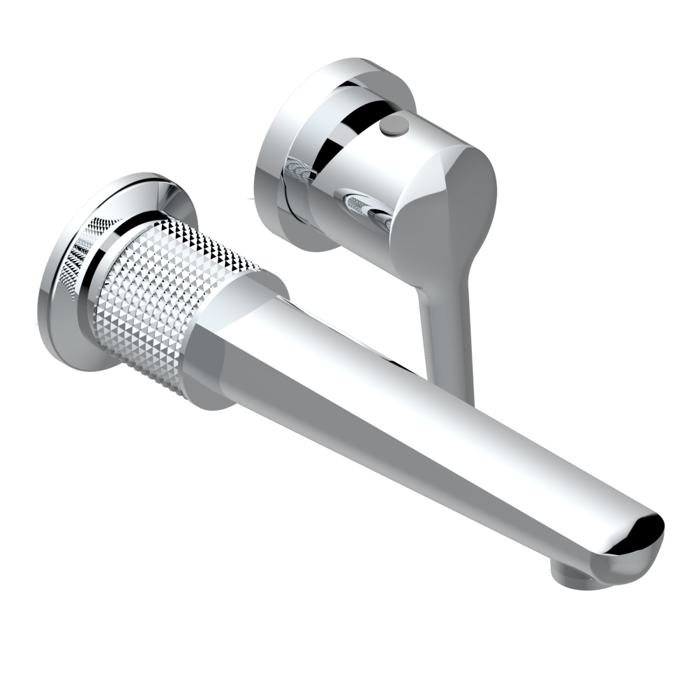 G9D-6541B Trim only for Built-in basin mixer with spout (two x 1/2'' inlets and one 1/2'' outlet), without waste Thg-paris System métal diamant с рукоятками Хром G9D 6541B A02 CAT.A