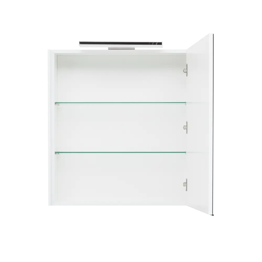 Шкаф зеркальный подвесной «Алвита» 70x85 см цвет белый Santreyd STLM-2049375 - Вид №1
