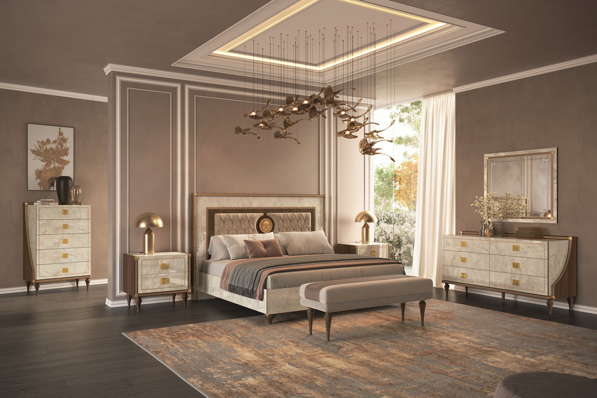 Двуспальная кровать Arredoclassic романтика ARCH-00102877 - Вид №1