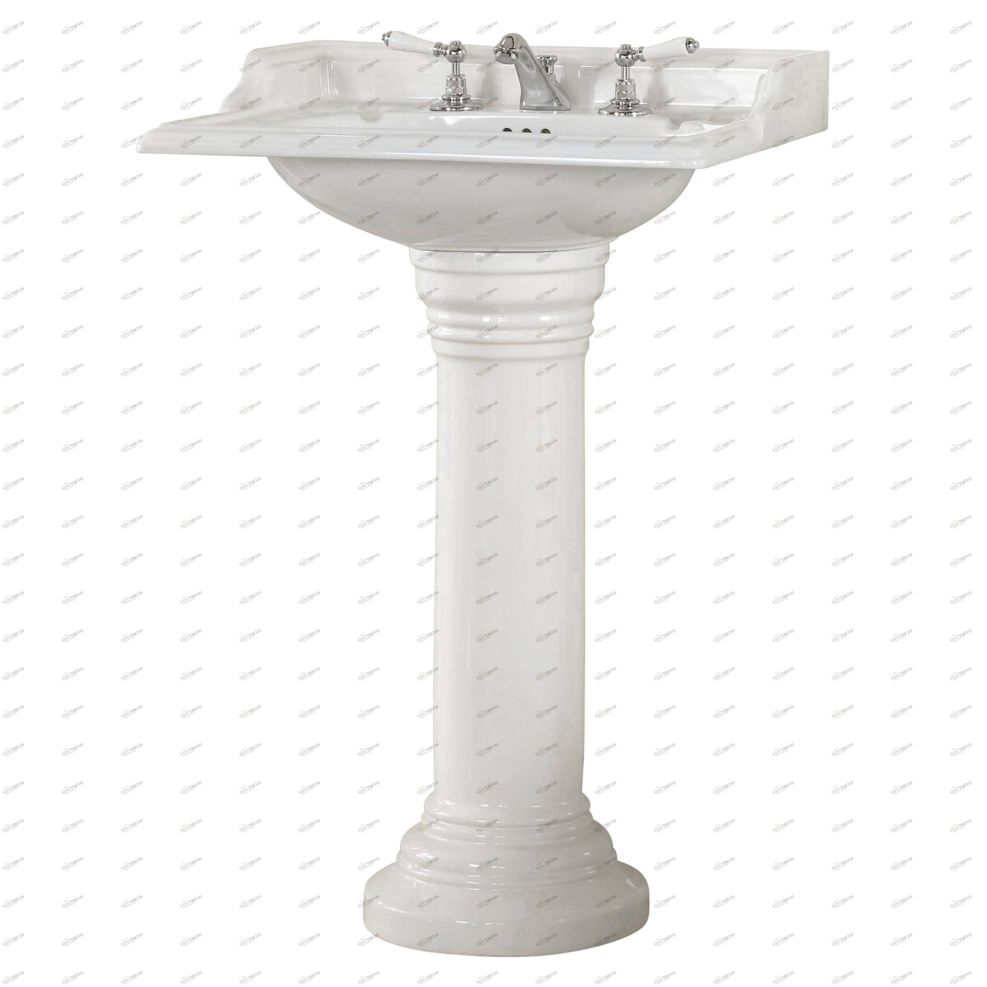 Cs-li-09f Напольная раковина стоящая овальная Traditional Bathrooms Liverpool