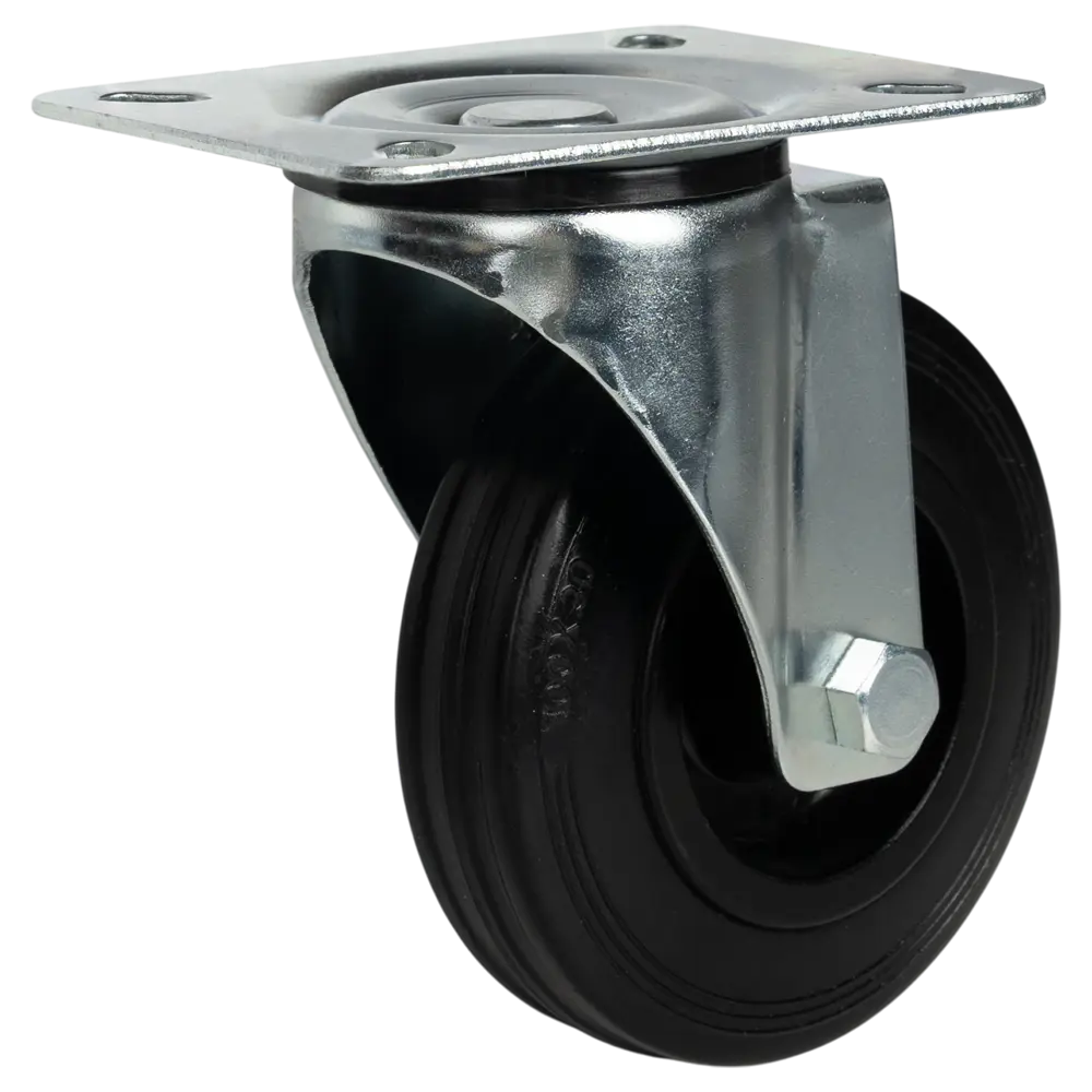 Профессиональный мебельный ролик 100 мм с поворотным механизмом 89415372 Santreyd STLM-1582497