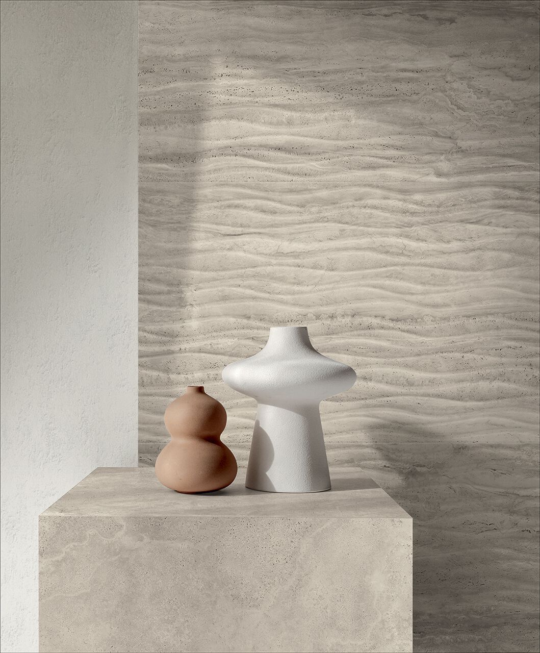 Напольное / керамогранит с эффектом травертина CERAMICA FONDOVALLE Royal Travertino ARCH-00074201 - Вид №1