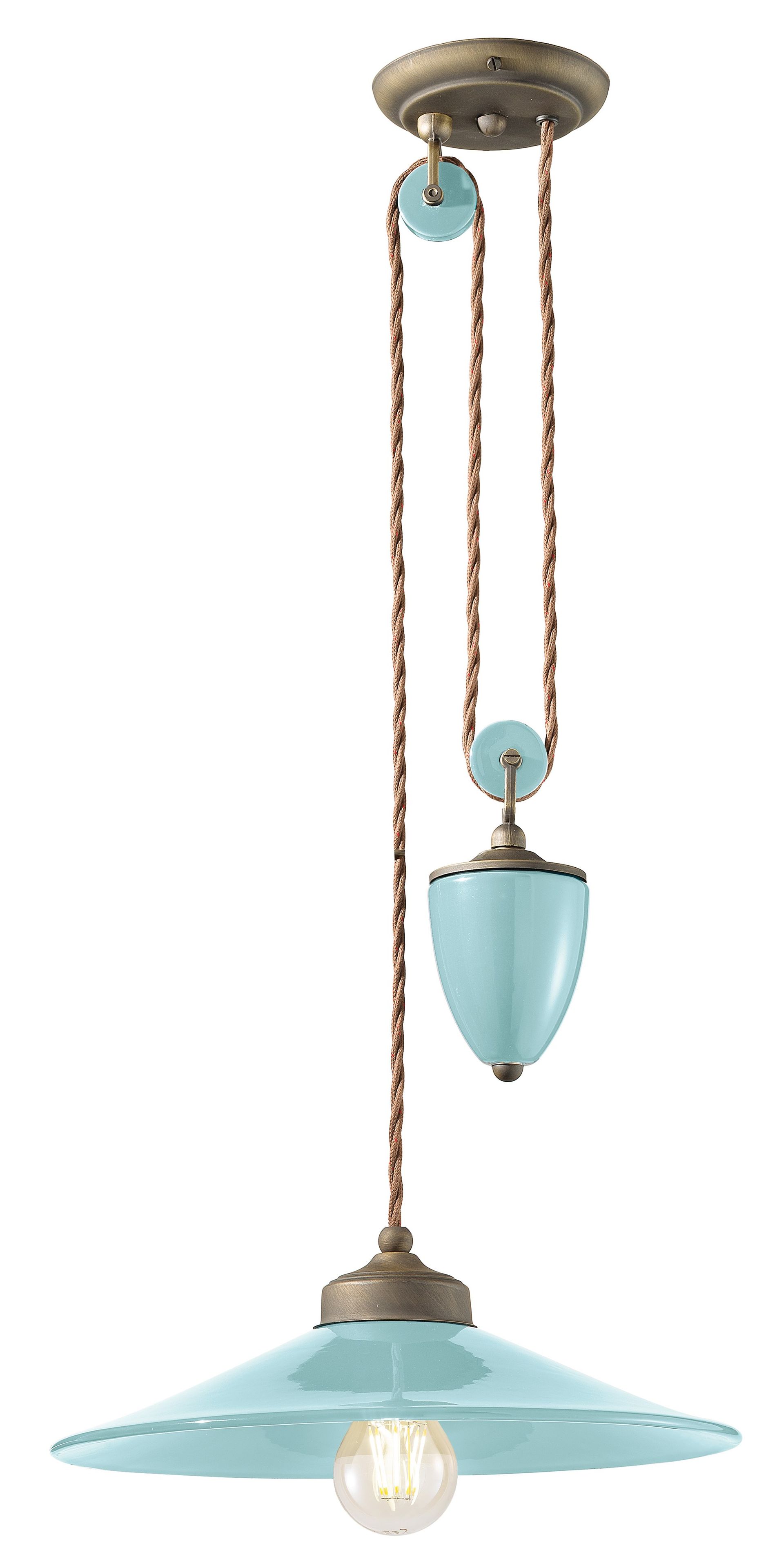 Регулируемый керамический подвесной светильник FERROLUCE ARCH-00008014 - Вид №1