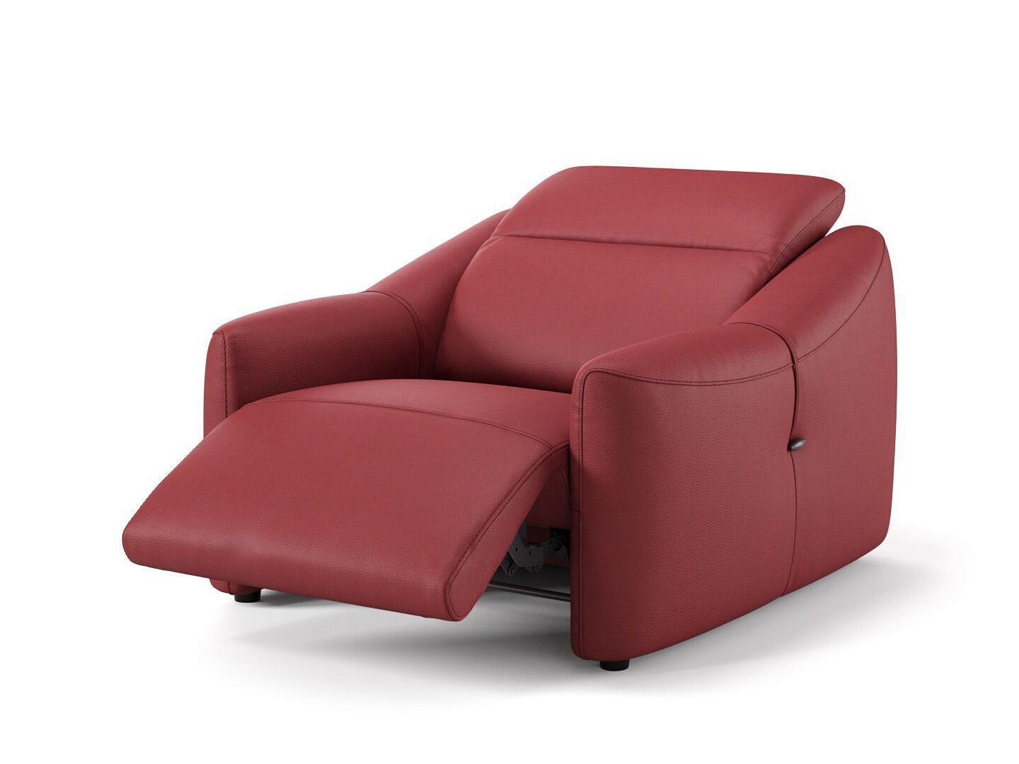 Кожаное кресло с подлокотниками Sofanella Самоа ARCH-00134261