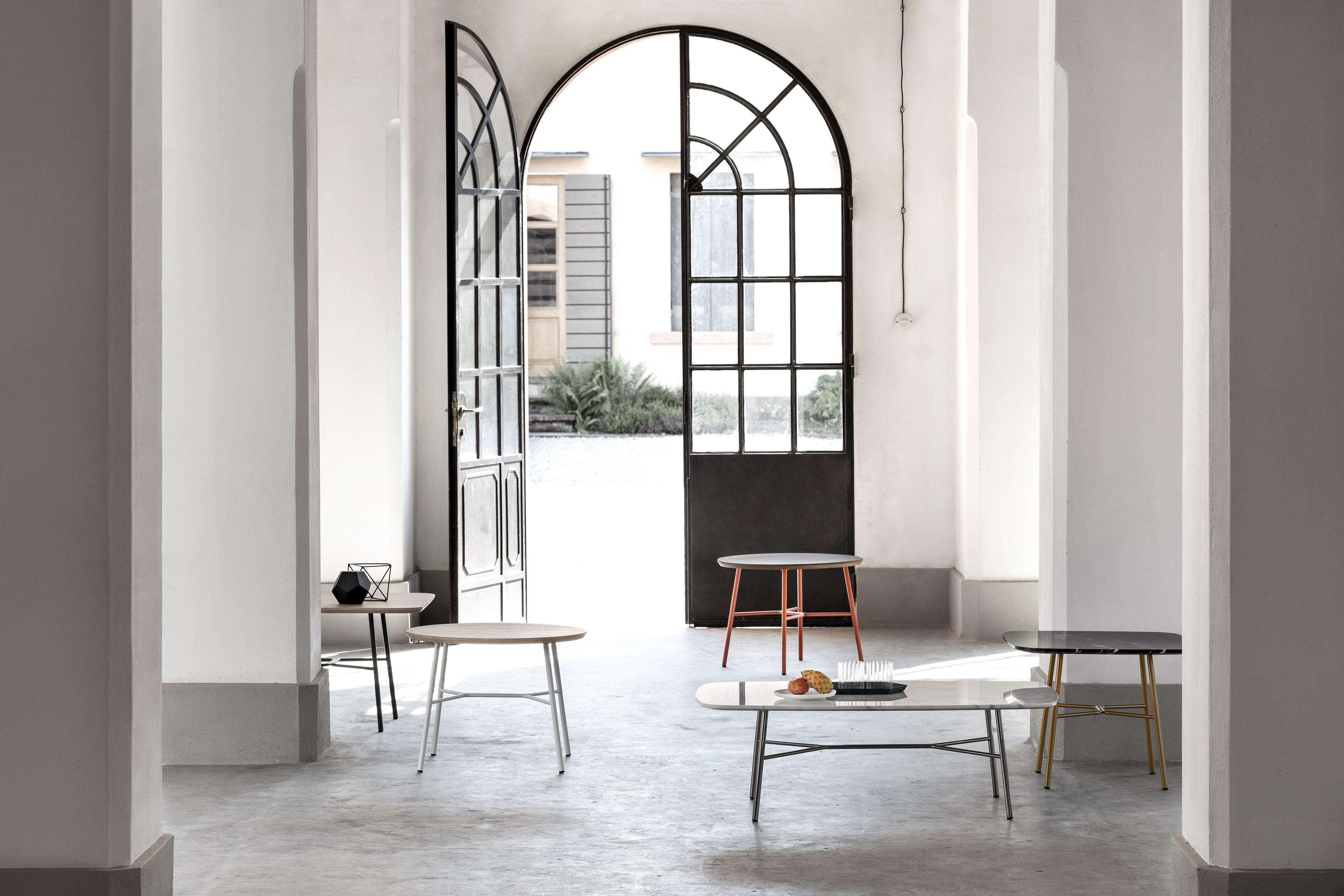 Прямоугольный мраморный журнальный столик TrabA' YUKI ARCH-00000099 - Вид №4