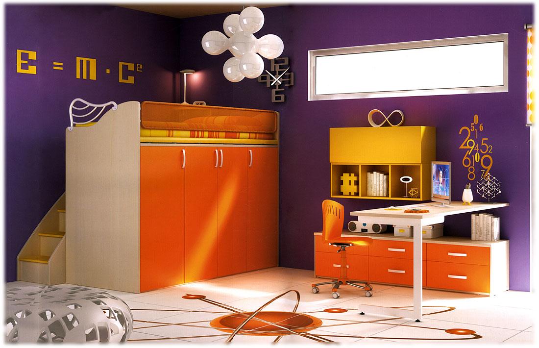 Детская из модулей  MORETTI  COMPACT CS72 