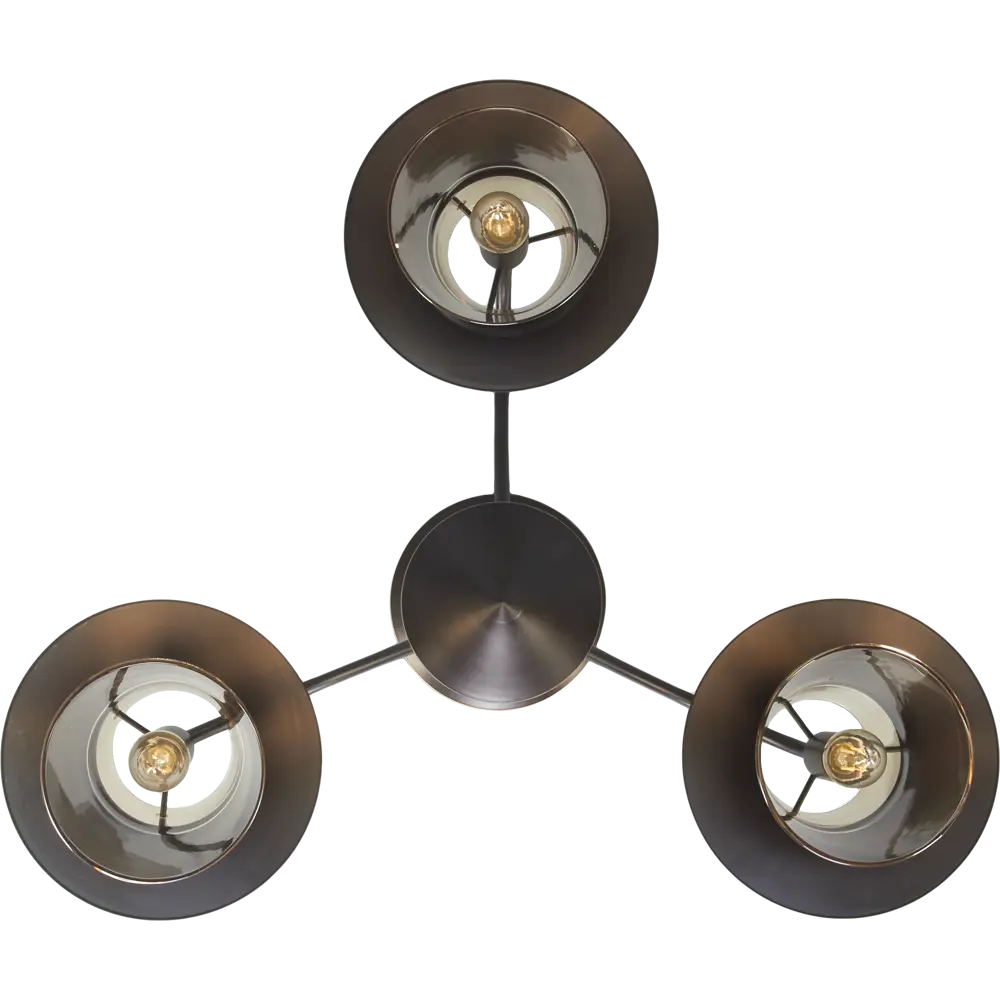 Люстра «Gavana» 590/3PL 3хЕ14х40 Вт цвет коричневый Escada STLM-2104790 - Вид №1
