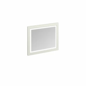Зеркало в раме 90см с LED подсветкой, цвет Песочный Classic Burlington M9MS 750 x 900 x 40
