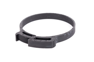 16640906 Хомут для шлангов Herbie Clip - 66 - Черный - PA66 - 65.8-71.7 мм, 10 шт HCL01207 HCL Fasteners
