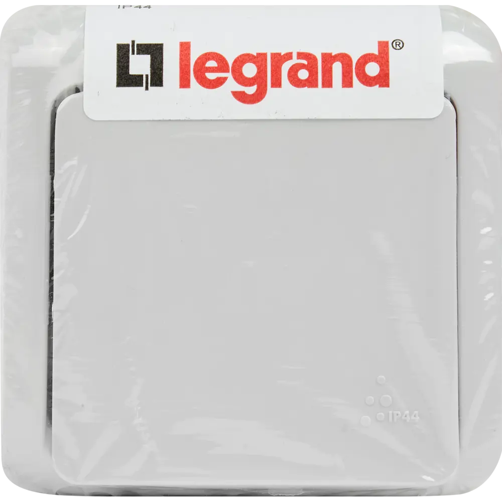 Розетка накладная влагозащищённая Legrand Quteo с заземлением со шторками и крышкой цвет серый 82169727 STLM-2183962 - Вид №5