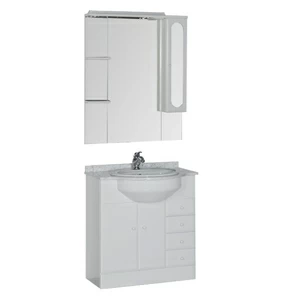 Комплект мебели Aquanet Марсель 80 белый