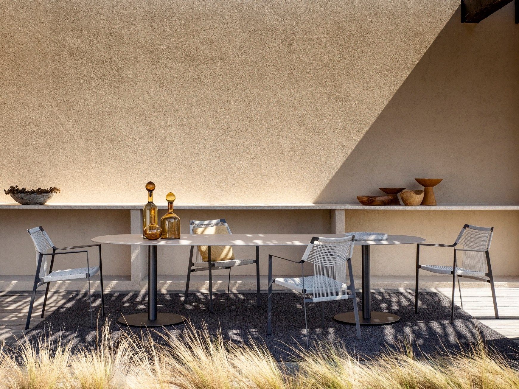 Керамический садовый стол TRIBÙ T-Table ARCH-00087202 - Вид №4