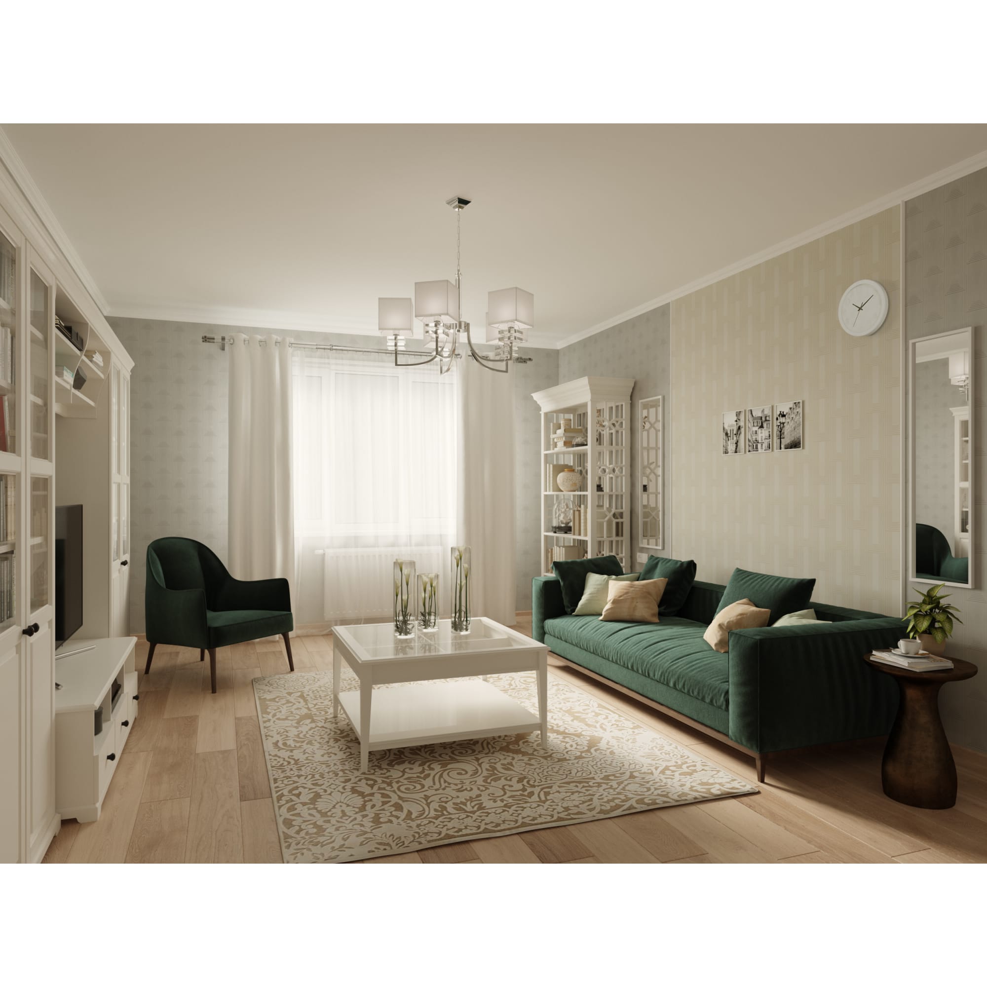 16984382 Молдинг настенный С18/20 200х2 см цвет белый Santreyd  - Вид №6