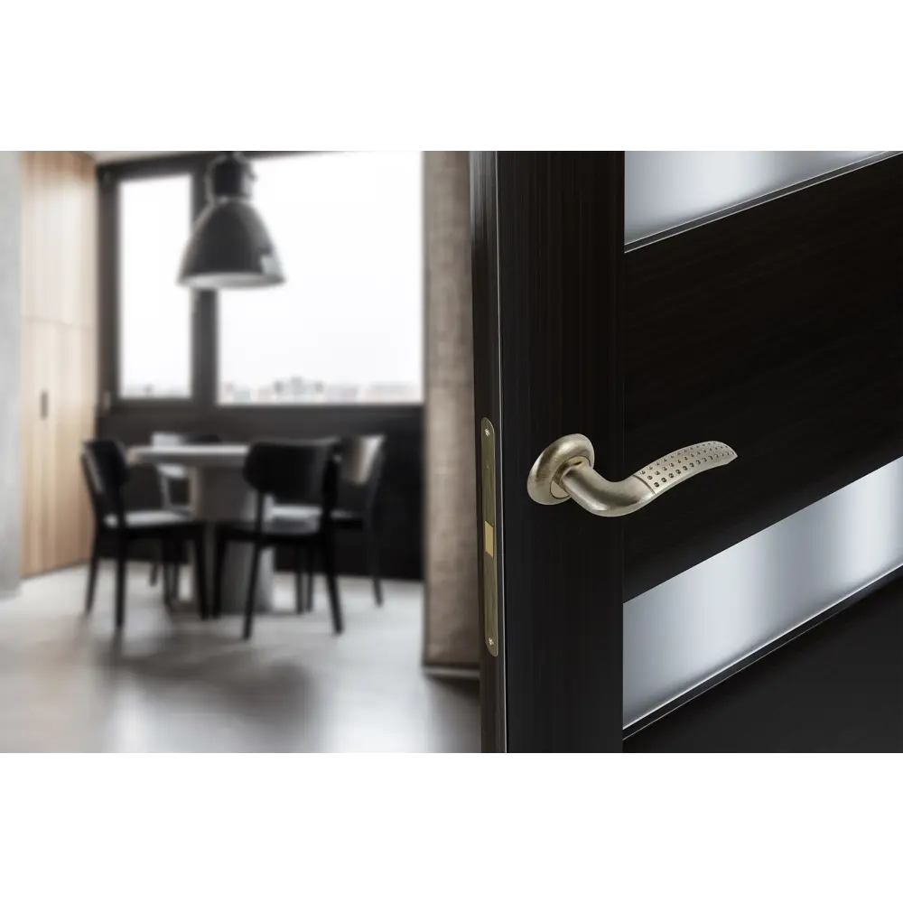 Дверная ручка EDSON EDS-10-Z01 бронза с автоматическим возвратом 82677958 STLM-0033866 - Вид №10