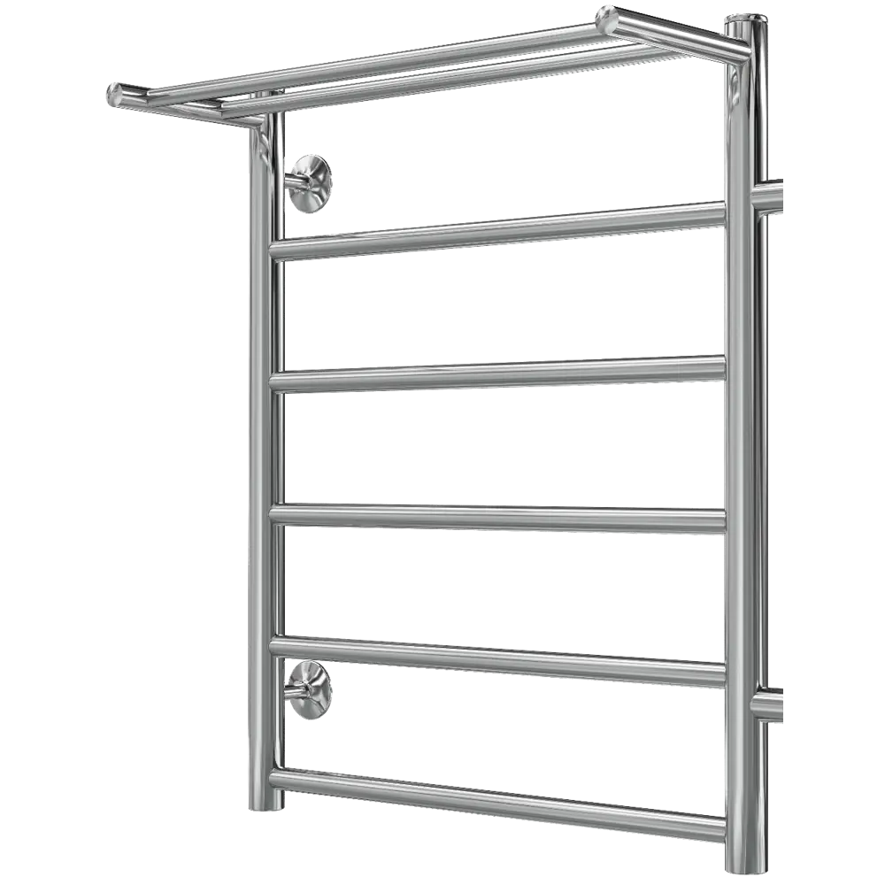 Водяной полотенцесушитель ВАРМО Ригель П6 с верхней полкой 82138008 STLM-0020149 - Вид №1