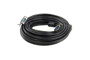 18301501 Сигнальный кабель VGA M- VGA M ферритовые кольца, 15м APC-133-150 5Bites