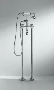 Отдельностоящий смеситель Zollern Cross Handle F651199CP bravat