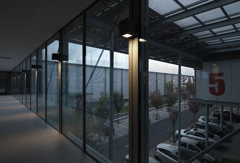 iGuzzini Бра для наружного освещения из литого под давлением алюминия с системой RGB Ipro sun-id-1409865 - Вид №2