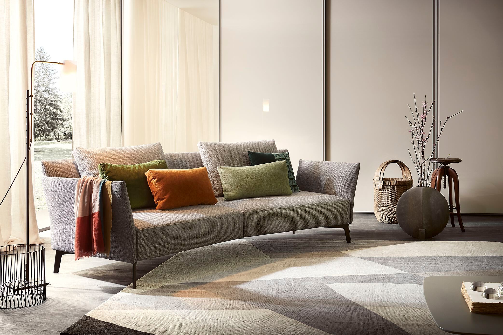 3-местный тканевый диван Lema JERMYN ARCH-00135220 - Вид №5