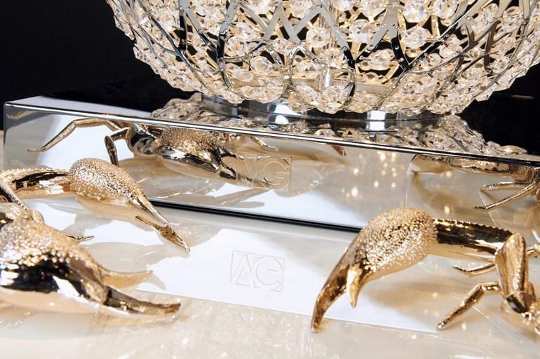 VGnewtrend Настольная лампа / торшер из хрусталя Arabesque 7511203.98 - Вид №6